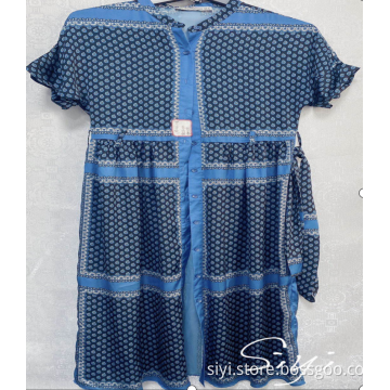Polyester Lady's Printed Dress